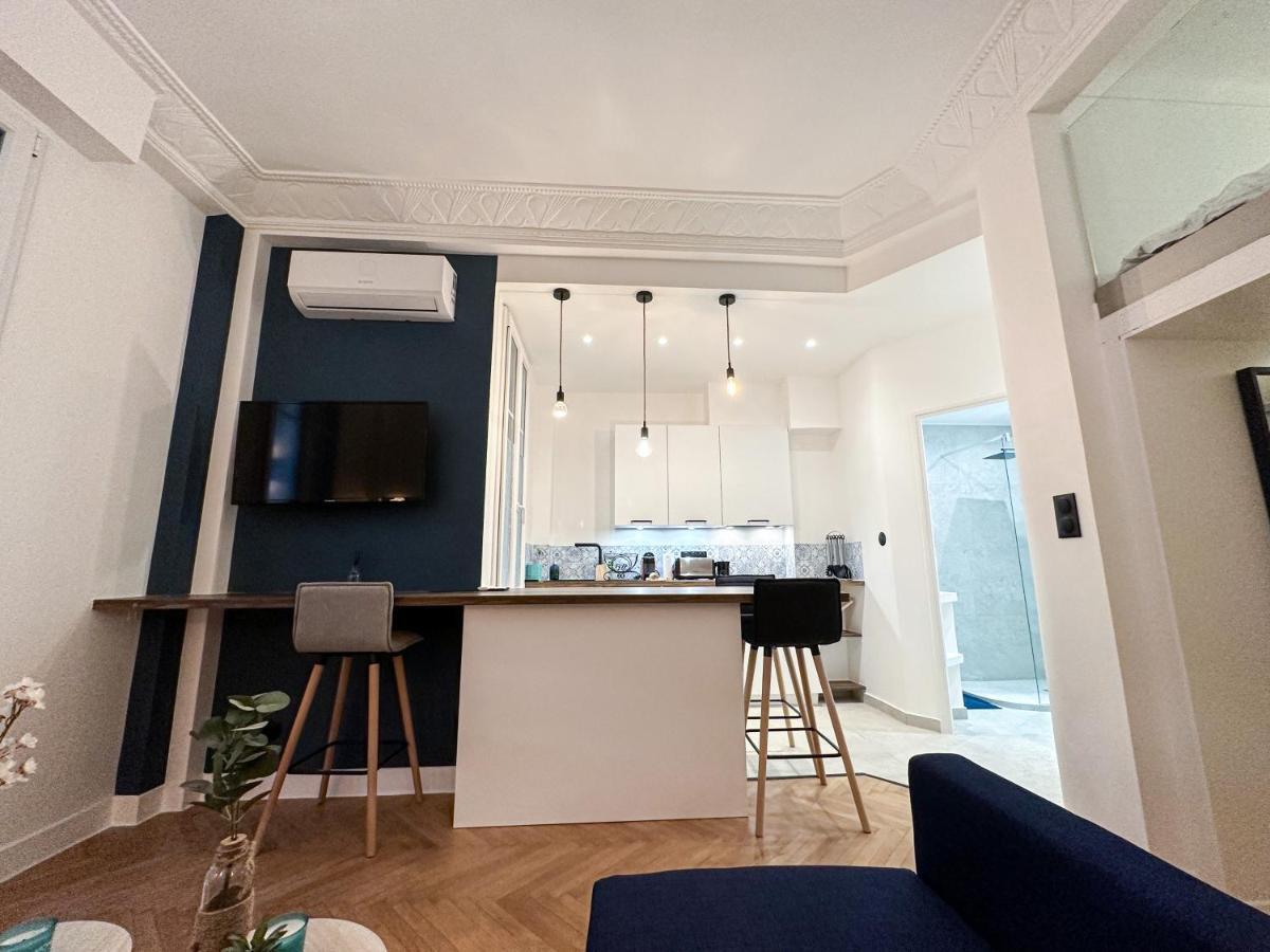 Clemenceau - Appartement Central, Calme, Cosy, Moderne Nice Exteriör bild